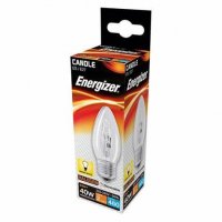 Energizer 33w Halogen Candle  ES/E22 (S4874)