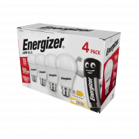 Energizer 13.5w LED GLS BC Warm White 4 Pack (S14423)