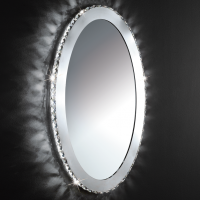 Eglo TONERIA Crystal Mirror Wall Light Chrome (93948)