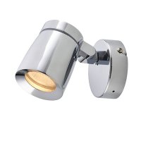 Saxby Knight 35W Chrome Bathroom Wall Light (39166)