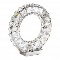 Eglo TONERIA Round Crystal Table Lamp Chrome (39005)