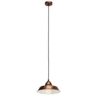 Eglo AUCKLAND Copper Effect Ceiling Pendant (49243)