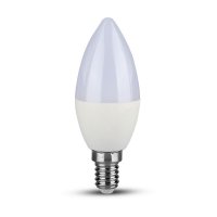 V-Tac 5.5W LED CANDLE BULB WITH SAMSUNG CHIP 6500K E14 DIMMABLE - (VT-293D-6500k)