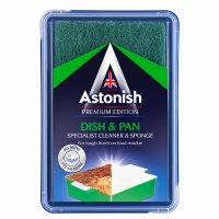 Astonish Specialist Dish & Pan Cleaner & Sponge 250g