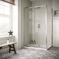 Sommer 6 Sliding Door Shower Door 1200mm