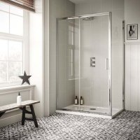 Sommer 6 Sliding Door Shower Door 1400mm