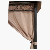 Dubai Gazebo 3x3m Mocha
