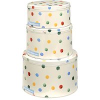 Elite Emma Bridgewater - Polka Dot Set of 3 Cake Tins
