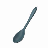 Fusion Twist Silicone Solid Spoon Grey