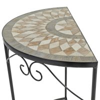 Summer Terrace Brava Half Round Table