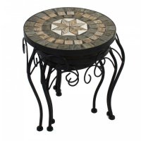 Summer Terrace Brava Round Plant Stand (Set of 3) - Low