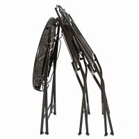 Summer Terrace Rochelle Folding Bistro Set - Mocha Brown
