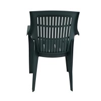 Trabella Parma Stacking Chairs (Set of 4) - Green