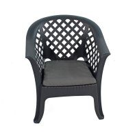 Trabella Savona Chairs (Set of 2) - Anthracite