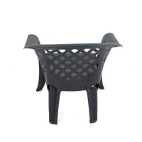 Trabella Savona Chairs (Set of 2) - Anthracite