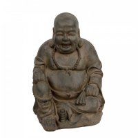 Solstice Sculptures Buddhist Monk 43cm in Rust Effect