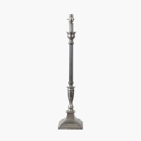 Pacific Lifestyle Canterbury Antique Silver Metal Table Lamp Base