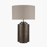 Pacific Lifestyle Zuri Large Antique Brass Metal Pot Table Lamp Base