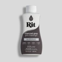 Rit All Purpose Liquid Dye 8 fl oz Charcoal Grey