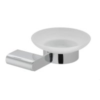 Vado Photon Frosted Glass Soap Dish and Holder