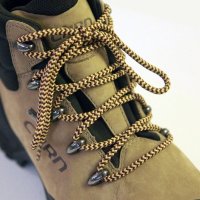 Shoe-String Hiking 150cm Brown/beige 150cm Dog Tooth