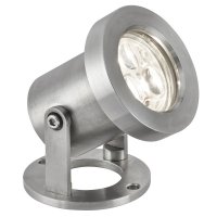 Searchlight Outdoor LED Ip65 3 X 1W Stainless Steel Spotlight
