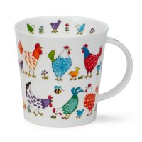 Dunoon Cairngorm Shape Fine Bone China Mug Bright Bunch - Assorted