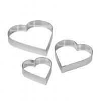 Tala Heart Cutters - Set of 3