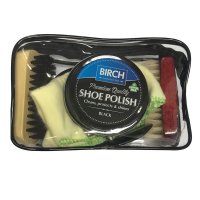 Birch PU Shoe Shine Kit