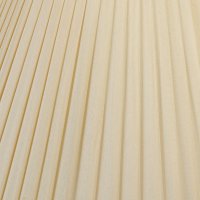 Pacific Lifestyle Bacall Almond Silk Knife Pleat Empire Lampshade 30cm