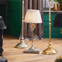 Pacific Lifestyle Trafalgar Metal Palm Tree Table Lamp Base - Nickel