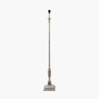 Pacific Lifestyle Canterbury Antique Silver Metal Floor Lamp Base
