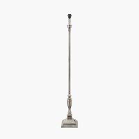 Pacific Lifestyle Canterbury Antique Silver Metal Floor Lamp Base