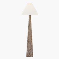 Pacific Lifestyle Seacomb Rattan Pyramid Floor Lamp Base