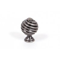 Pewter Twist Cabinet Knob