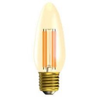 Bell 4W LED Vintage Candle Dimmable - ES, Amber, 2000K (01453)