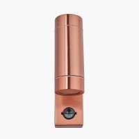 Pacific Lifestyle Lantana Metal Dual PIR Wall Light - Copper