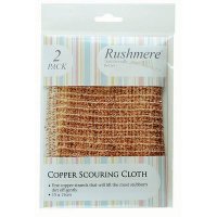 Rushmere Copper Cloth 15x15cm 2 Pack