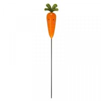Flamboya Loony Stake Veggies (Carrot/Garlic/Tomato) - Assorted