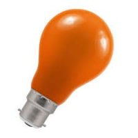 Crompton LED GLS Coloured ? 1.5W ? Amber ? BC-B22d (4085)