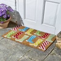 Wacky Wellies Coir Doormat