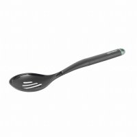 Progress Shimmer Slotted Spoon - Black and Green