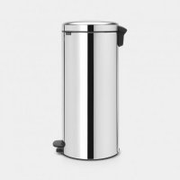 Brabantia newIcon 30 Litre Pedal Bin in Brilliant Steel