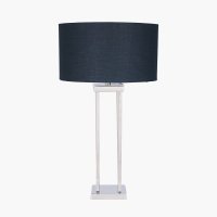 Pacific Lifestyle Langston Metal Column Table Lamp Base - Nickel