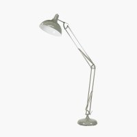 Pacific Lifestyle Alonzo Metal Task Floor Lamp - Grey
