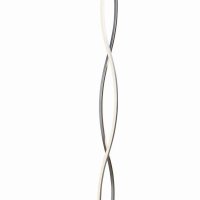 Searchlight Platt LED Wave Floor Lamp Chrome