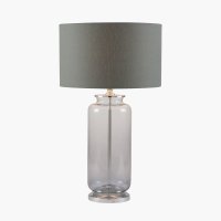 Pacific Lifestyle Vivienne Ombre Glass Table Lamp - Grey