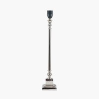 Pacific Lifestyle Claudius Metal Stick Table Lamp Base - Nickel