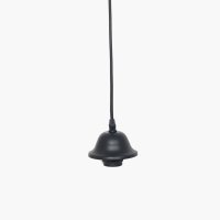 Pacific Lifestyle Black Retro Electrified Ceiling Fitting