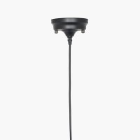 Pacific Lifestyle Black Retro Electrified Ceiling Fitting